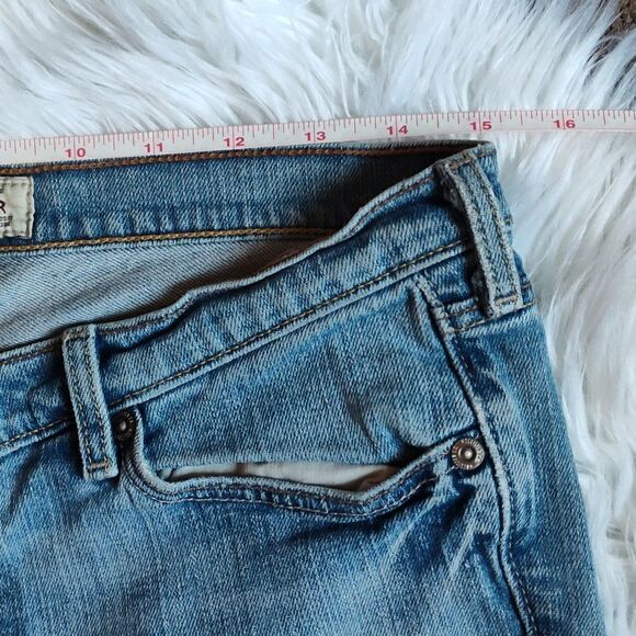 Women's Hollister stretch denim shorts size 7 r - Picture 4 of 9